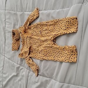 Jessica Simpson Baby Girl's Romper With Headband